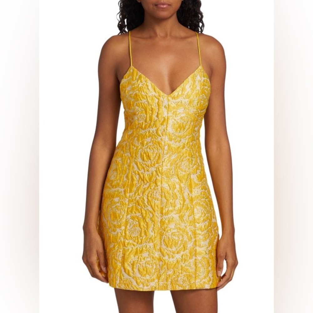 NWT Alice + Olivia Tayla Structured Mini Dress Size 8